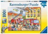 Ravensburger 10822 - Unsere Feuerwehr, 100 Teile XXL Puzzle