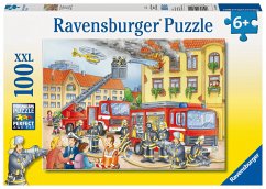 Ravensburger 10822 - Unsere Feuerwehr, 100 Teile XXL Puzzle