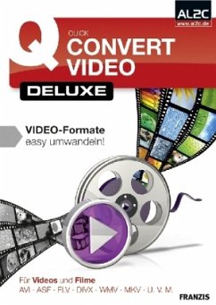 Cover Quick Convert Video Deluxe, 1 CD-ROM