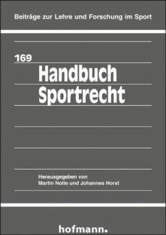 Handbuch Sportrecht - Nolte, Martin;Horst, Johannes