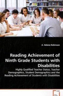 Reading Achievement of Ninth Grade Students with Disabilities