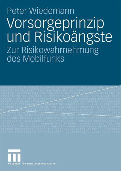 Cover Vorsorgeprinzip und Risikoängste
