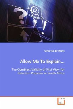 Allow Me To Explain... - Merwe, Gerda van der