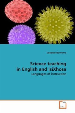 Cover Science teaching in English and isiXhosa