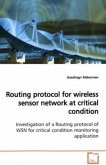 Routing protocol for wireless sensor network at critical condition