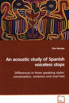 An acoustic study of Spanish voiceless stops - Munday, Pilar