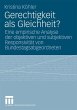 Gerechtigkeit als Gleichheit? - Bild 1