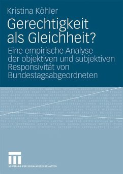 Gerechtigkeit als Gleichheit? - Köhler, Kristina