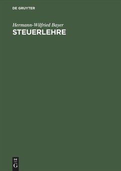 Steuerlehre - Bayer, Hermann-Wilfried