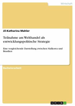 Teilnahme am Welthandel als entwicklungspolitische Strategie - Mahler, Jil-Katharina