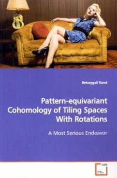 Cover Pattern-equivariant Cohomology of Tiling Spaces With Rotations