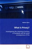 What Is Privacy?