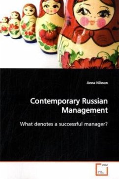 Contemporary Russian Management