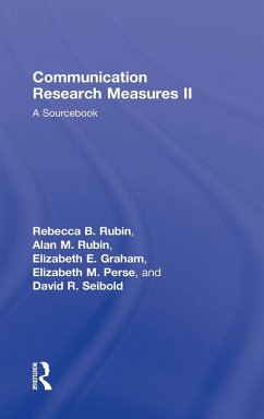 Communication Research Measures II Cover Communication Research Measures II