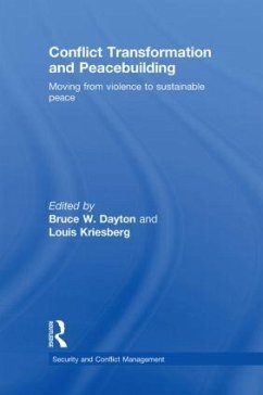 Conflict Transformation and Peacebuilding