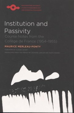 Institution and Passivity - Merleau-Ponty, Maurice