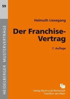 Cover Der Franchise-Vertrag