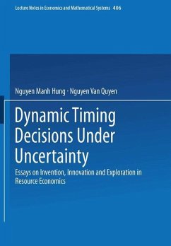 Dynamic Timing Decisions Under Uncertainty - Hung, Nguyen M.;Quyen, Nguyen V.