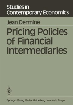 Pricing Policies of Financial Intermediaries - Dermine, J.