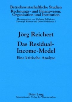 Das Residual-Income-Model - Reichert, Jörg