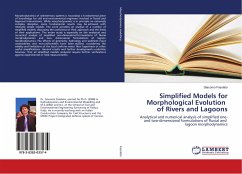 Simplified Models for Morphological Evolution of Rivers and Lagoons