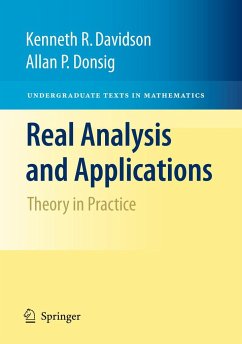 Real Analysis and Applications - Davidson, Kenneth R.;Donsig, Allan P.