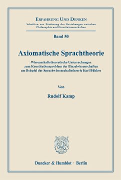 Axiomatische Sprachtheorie. - Kamp, Rudolf