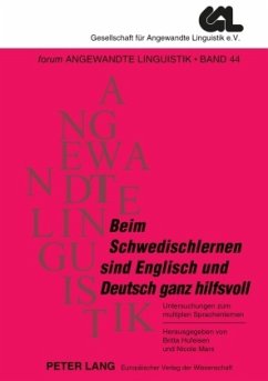 Beim Schwedischlernen sind Englisch und Deutsch ganz hilfsvoll