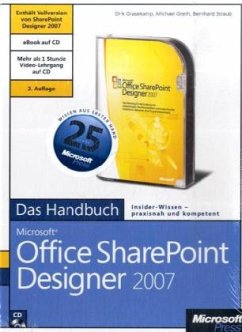 Microsoft Office SharePoint Designer 2007 m. CD-ROM - Grasekamp, Dirk; Greth, Michael; Straub, Bernhard