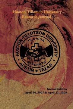 Huston-Tillotson University Research Journal - University, Huston-Tillotson