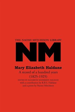 Mary Elizabeth Haldane - Haldane, Mary Elizabeth