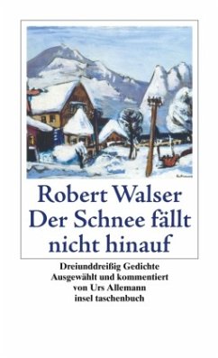 Der Schnee fällt nicht hinauf - Walser, Robert