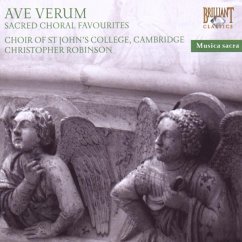 Ave Verum-Sacred Choral Favourites - Robinson,Christopher/Choir Of St.Johns College