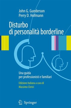 Cover Disturbo di personalita' borderline