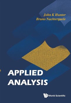 APPLIED ANALYSIS - John K Hunter & Bruno Nachtergaele