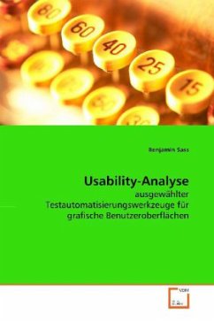 Usability-Analyse - Sass, Benjamin