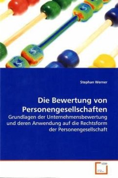 Die Bewertung von Personengesellschaften