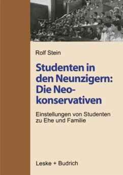 Studenten in den Neunzigern: Die Neokonservativen - Stein, Rolf