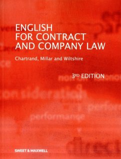 English for Contract & Company Law - Chartrand, Marcella; Millar, Catherine; Wiltshire, Edward