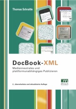 DocBook-XML - Schraitle, Thomas