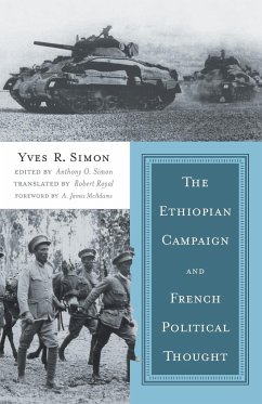 Ethiopian Campaign and French Political Thought - Simon, Yves