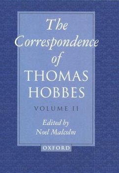 The Correspondence of Thomas Hobbes - Hobbes, Thomas