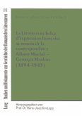 La Littérature belge d'expression française au miroir de la correspondance Albert Mockel - Georges Marlow (1894 - 1943)