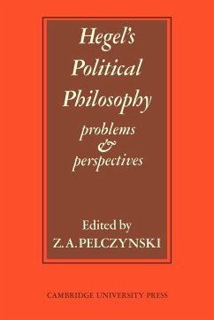 Hegel's Political Philosophy - Pelczynski
