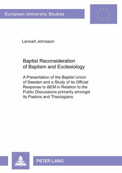 Baptist Reconsideration of Baptism and Ecclesiology - Johnsson, Lennart