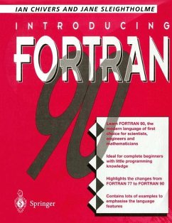 Introducing Fortran 90 - Chivers, Ian; Sleightholme, Jane