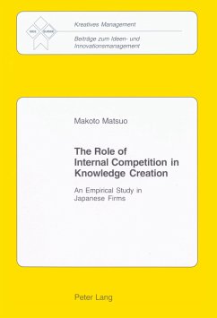 The Role of Internal Competition in Knowledge Creation - Makoto Matsuo