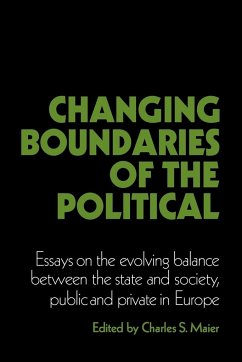 Changing Boundaries of the Political - Maier, Charles S.