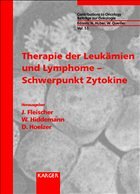 Therapie der Leukämien und Lymphome, Schwerpunkt Zytokine - Hoelzer, D. / Fleischer, J. / Hiddemann, W. (eds.)