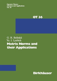 Matrix Norms and their Applications - Belitskii, G.;Libuich